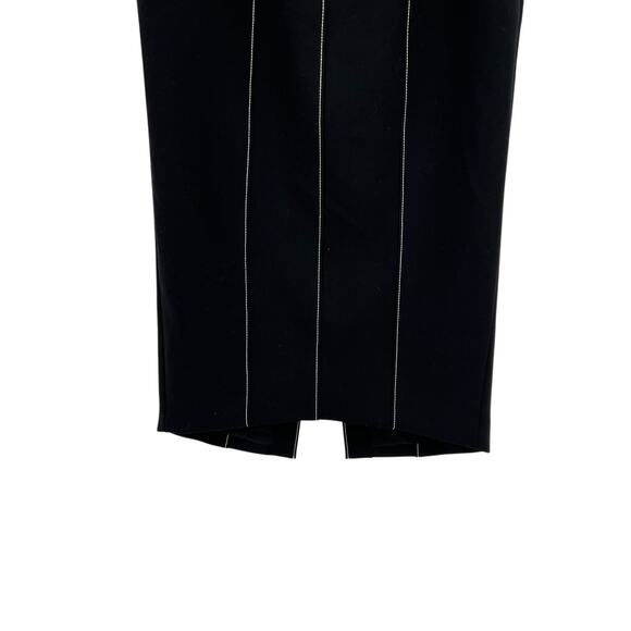 Cinq a Sept Ali Skirt Midi Length Seamed Black White Size‎ 2 - Picture 5 of 14